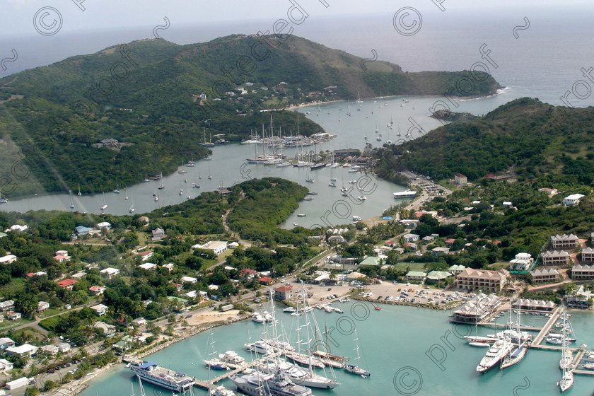 IMG 9981 
 Nelson's Harbour, Antigua 
 Keywords: Travel, Carrabean, Antigua, Aerial photographs, coastal, birds, sunset, seascape, pelican, nelson, dramatic scenary