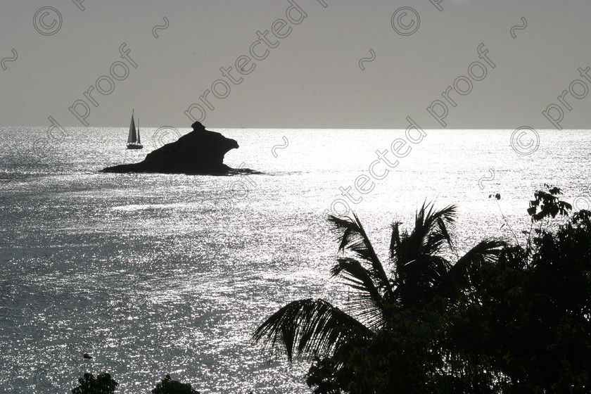 IMG 0335 
 Famous Hawkbill Rock in Antigua 
 Keywords: Travel, Carrabean, Antigua, Aerial photographs, coastal, birds, sunset, seascape, pelican, nelson, dramatic scenary