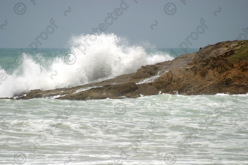 IMG 0198 
 coastline with rough sea 
 Keywords: Travel, Carrabean, Antigua, Aerial photographs, coastal, birds, sunset, seascape, pelican, nelson, dramatic scenary