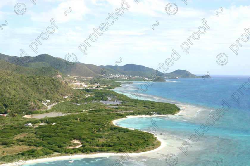 IMG 9964 
 Coastal View from Helicopter 
 Keywords: Travel, Carrabean, Antigua, Aerial photographs, coastal, birds, sunset, seascape, pelican, nelson, dramatic scenary